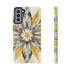 Sunshine Bloom Mosaic - Impact Resistant Phone Case Samsung Galaxy S21 Plus Matte
